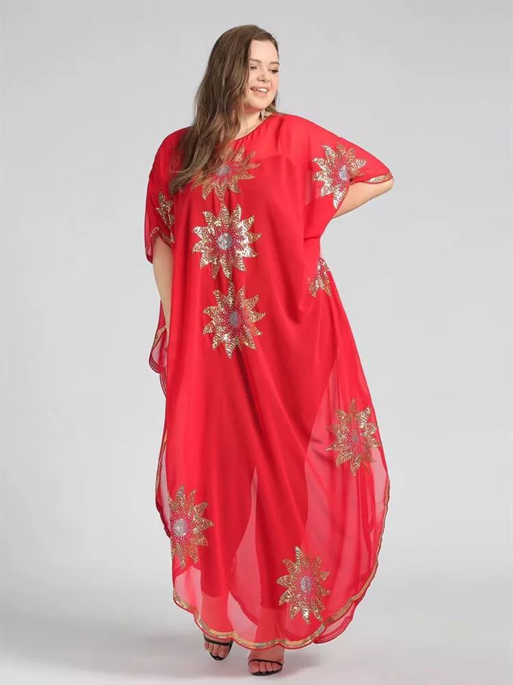 Robe Africaine Longue Noire à Paillettes Dorées pour Femme, Manteau à la Mode, Taille Libre, Livraison Rapide, Nouvelle Collection