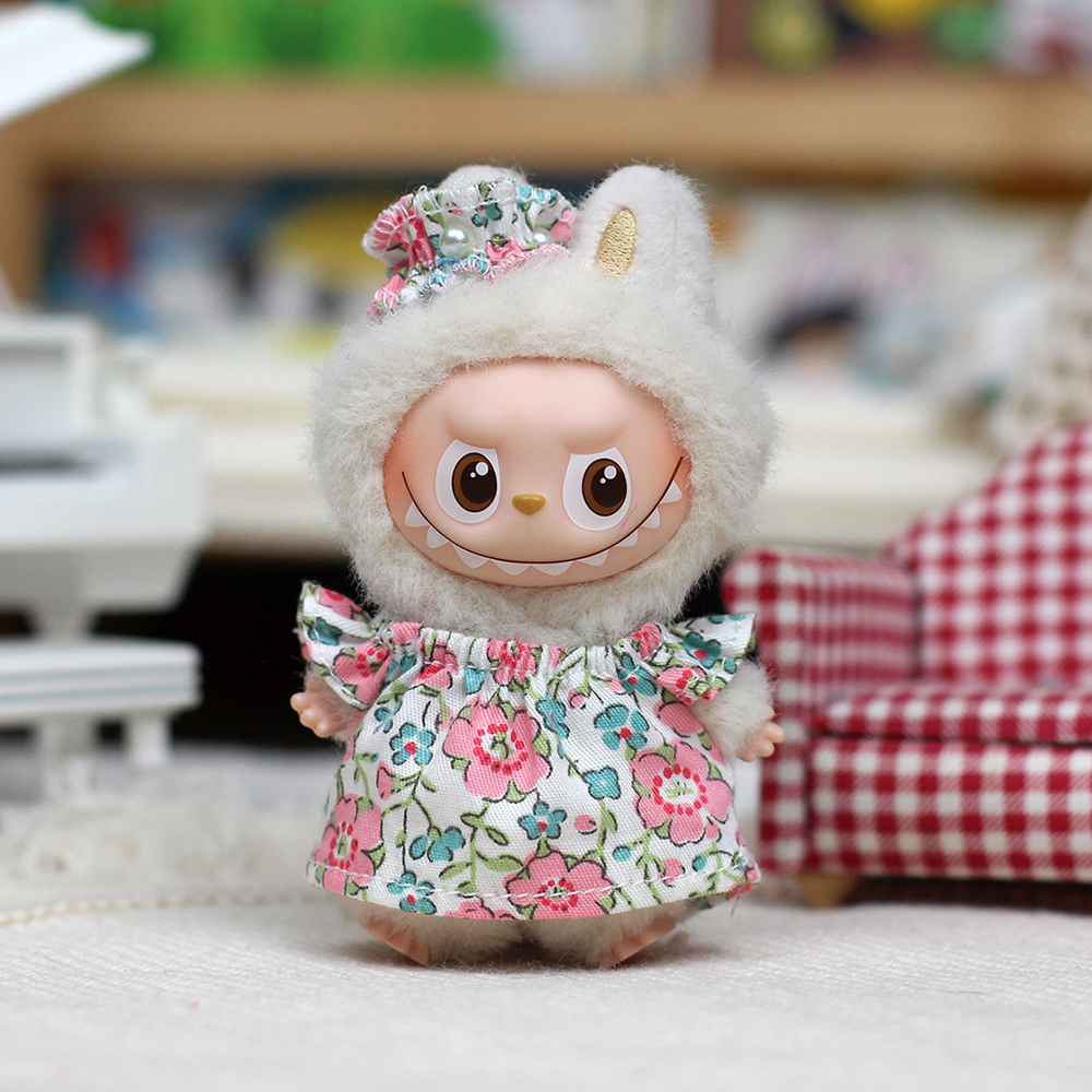 [Vêtements uniquement] vêtements pour Mini Labubu4.0 broches pour série Love, salopette, peignoir, robe de princesse, ensemble de vêtements de poupée