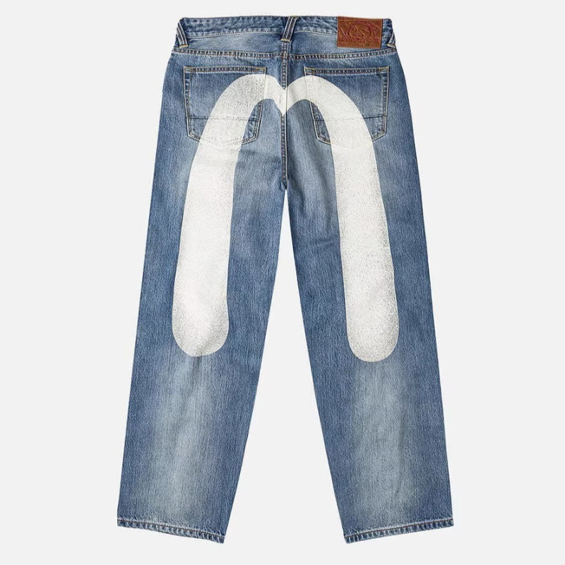 Jean imprimé pour homme, taille haute, coupe droite, en denim, style Harajuku, unisexe, coupe ample, fuselée, décontractée, streetwear, tendance mode, nouvelle arrivée