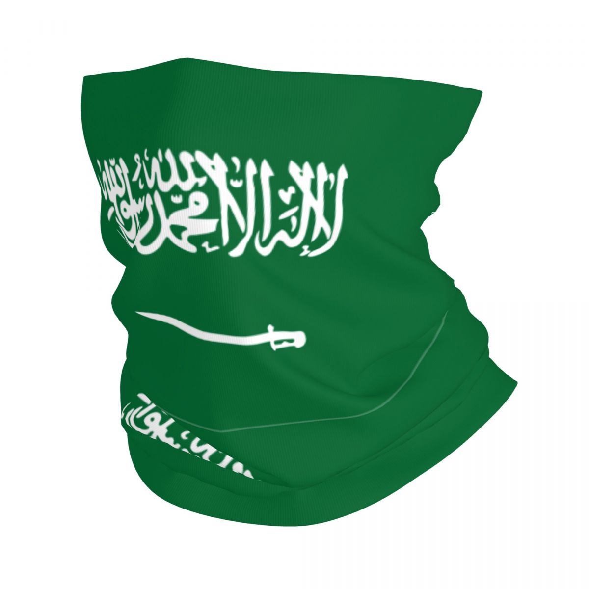 Foulard Bandana imprimé pour hommes et femmes, drapeau arabie saoudite, couvre-cou, cagoule, multifonction, cyclisme, pêche, pour adultes, lavable