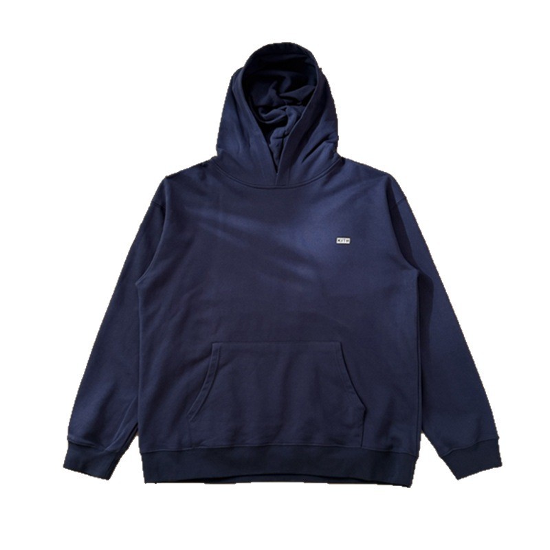 Sweat à capuche classique et simple KITH FW, collection automne-hiver, haut de gamme, 9 couleurs, avec capuche à boucle, pour hommes et femmes, t-shirt
