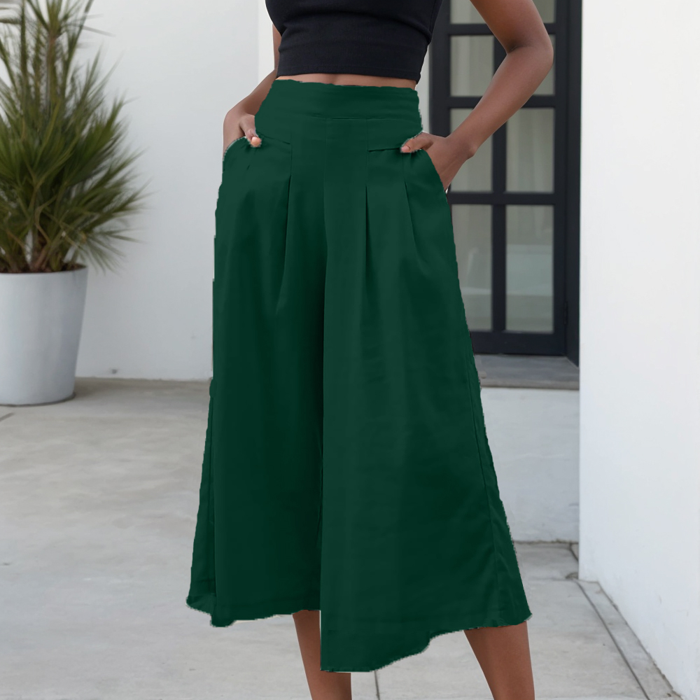 2025 femme pantalons d'été pour femmes coton lin grande taille pantalon à jambes larges solide élégant ample OL jeune mode quotidien élastique pantalon