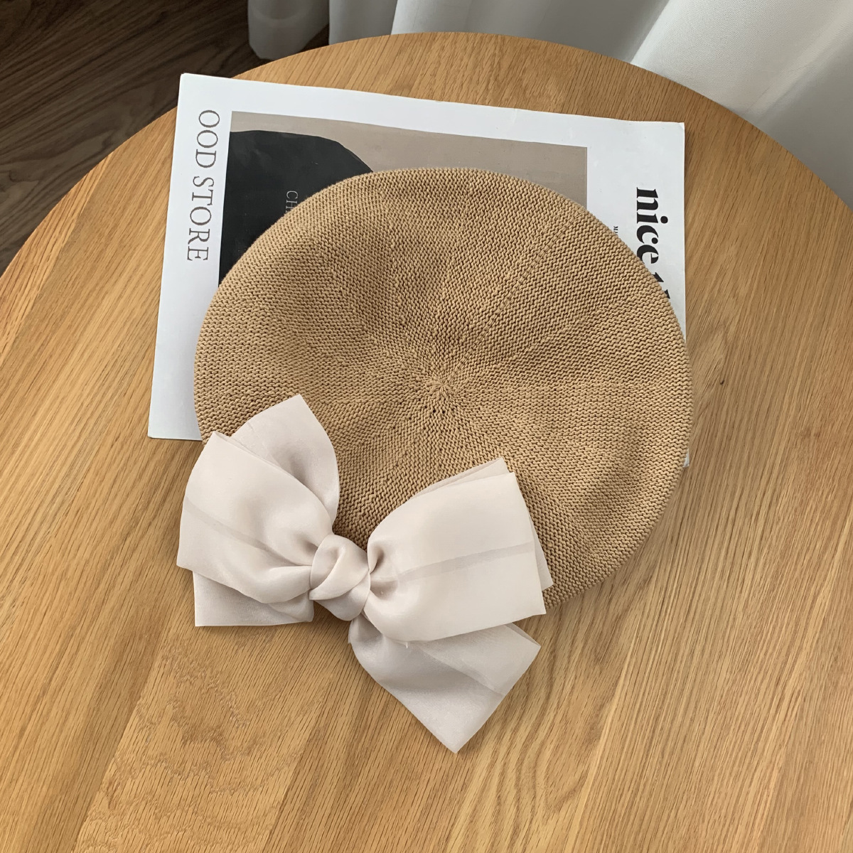 Bérets INS pour femmes et hommes, chapeaux français à grand nœud pour femmes, bérets d'été, casquettes plates noires de peintre, vintage, Gorras Hombre