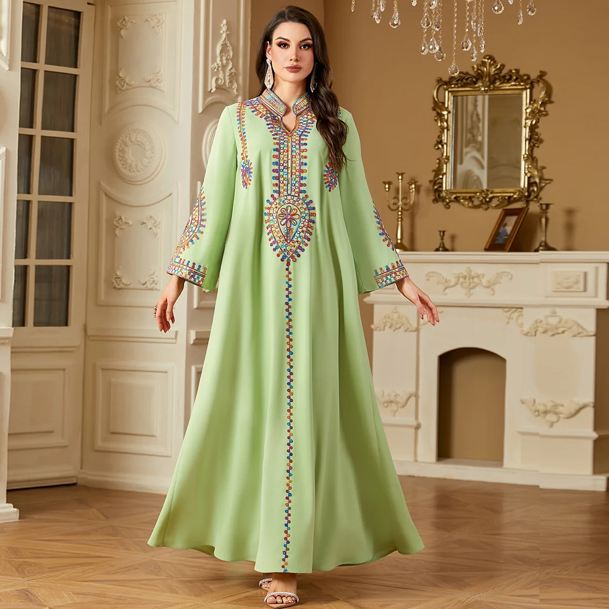 Abayas pour femmes dubaï Robe de mode musulmane africaine Caftan Marocain robes de soirée Boubou Robe Djellaba Femme 2025