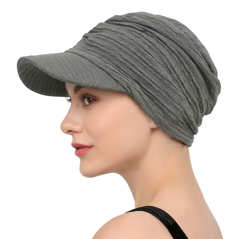 Nouvelle Casquette de Baseball Tendance pour Femme avec Voile Hijab, Bonnet Musulman, Chapeau de Soleil, Foulard, Bandana, Turban