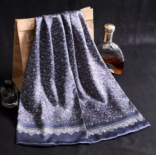 Écharpes longues pour hommes, design imprimé, pur injplanchers f, cou, livraison gratuite, 100%