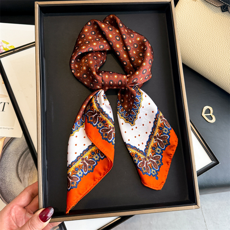 Écharpe, Foulard, Hijab, Châle de Luxe en Soie, Bandana, Bandeau, Ruban, Accessoires, Bandes de Créateur pour Femme, Bandes pour Cheveux