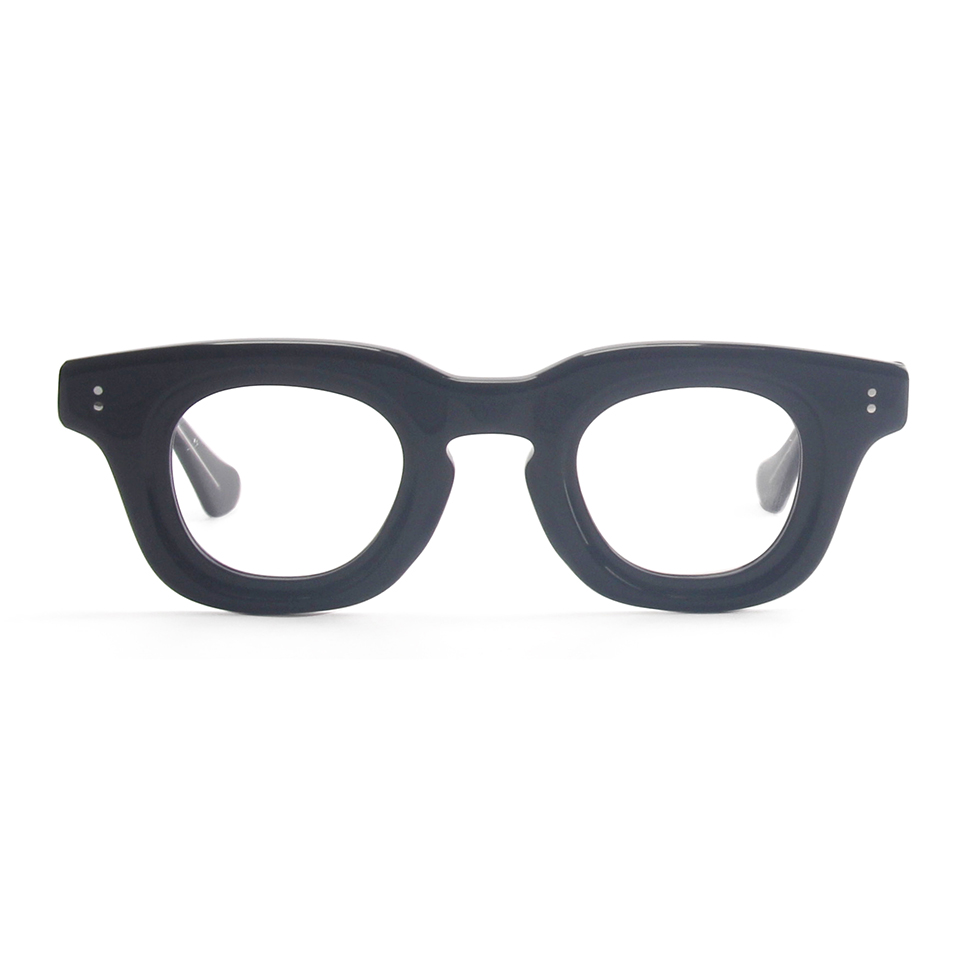 Montures optiques en acétate Transparent scuplé pour hommes et femmes, Design de marque, rétro, rondes, en écaille de tortue, ovales, faites à la main