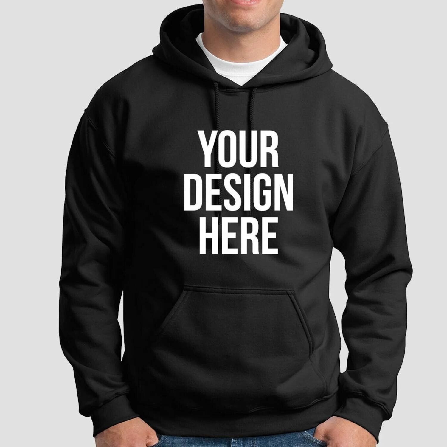 Sweat à capuche personnalisé, imprimé sur mesure, ajoutez vos propres textes et images personnalisés, sweat à capuche pour femmes et hommes, sweat à capuche à manches longues, printemps