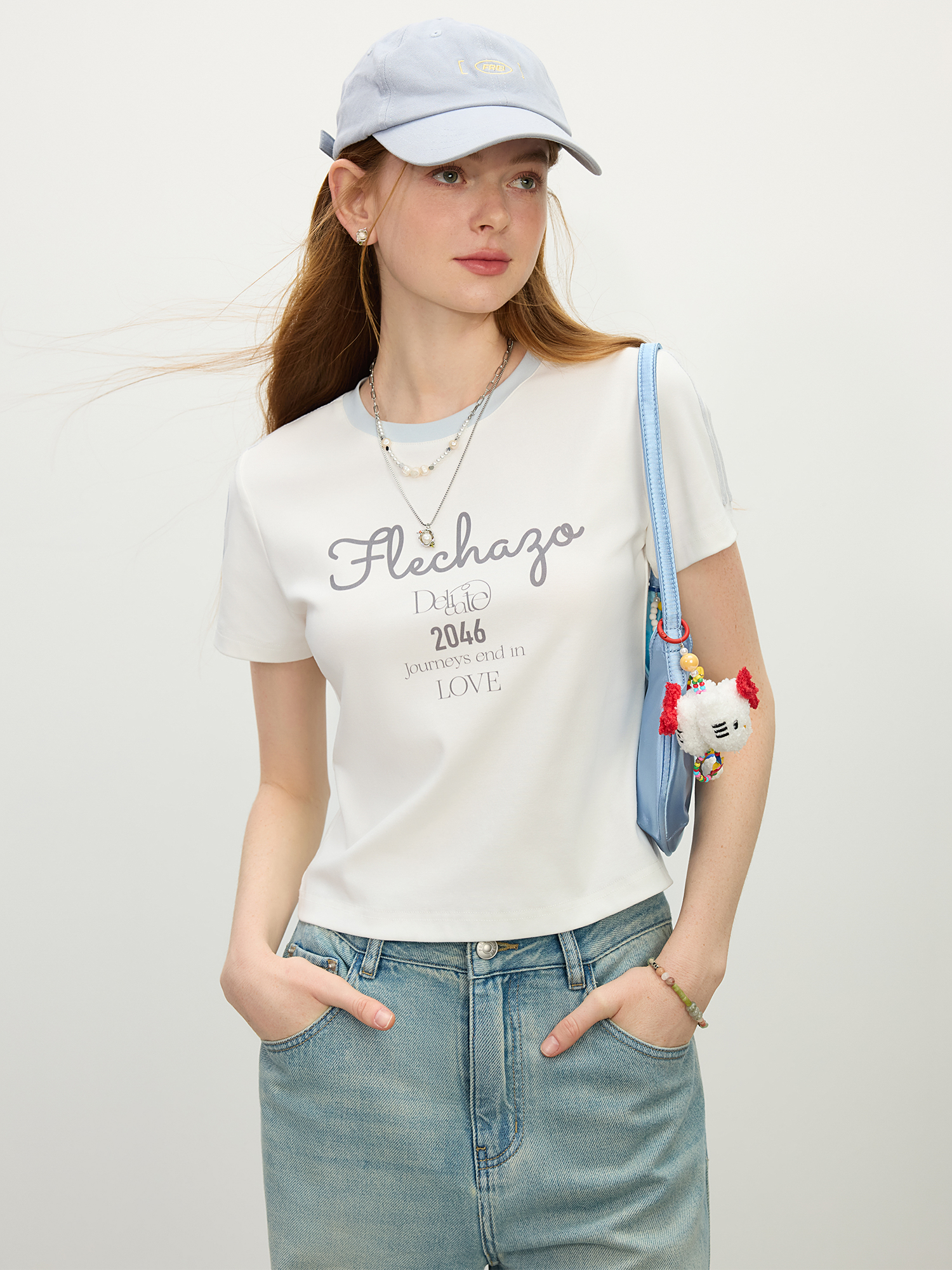FSLE 2025 été sport recadrée Jersey t-shirt Petite Racerback Gym to Street Y2K esthétique respirant ourlet fendu garniture réfléchissante