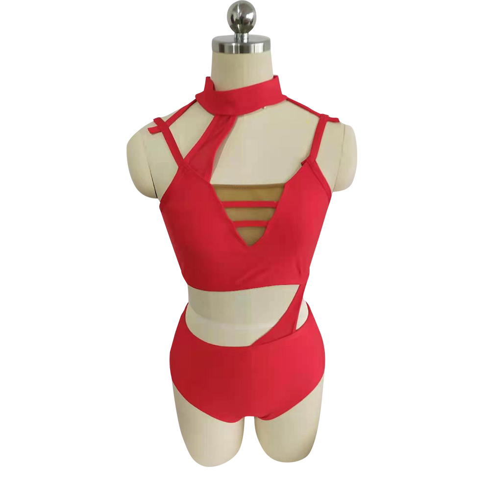 Enfants filles vente au détail en gros nylon maille moderne danse performance costume pratique costume personnalisé danse performance vêtements