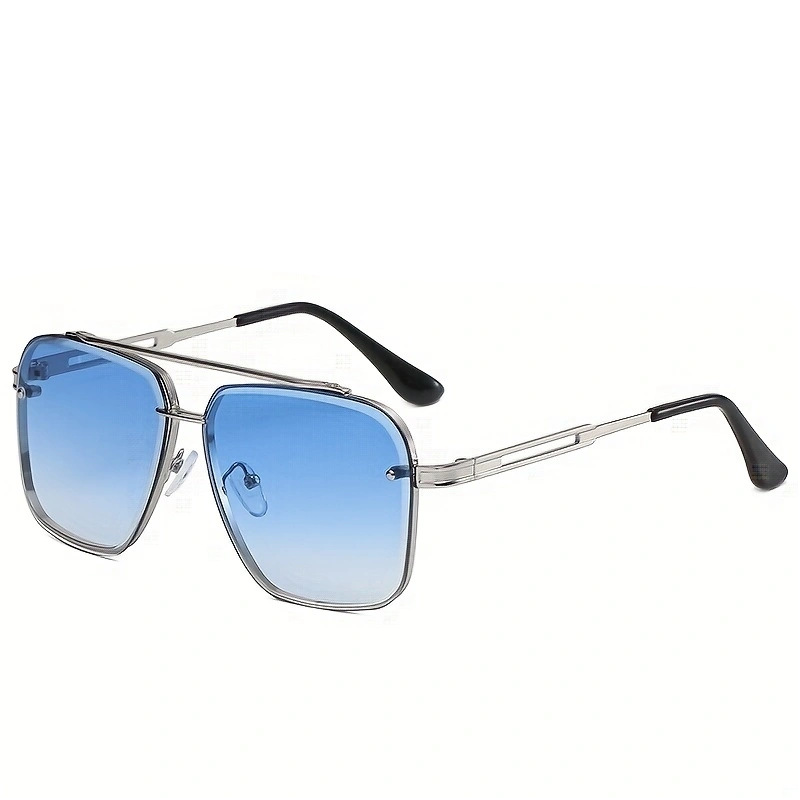Nouvelles Lunettes de Soleil Homme 2025 – Style Classique de Luxe avec Verres Dégradés – Design Vintage de Marque