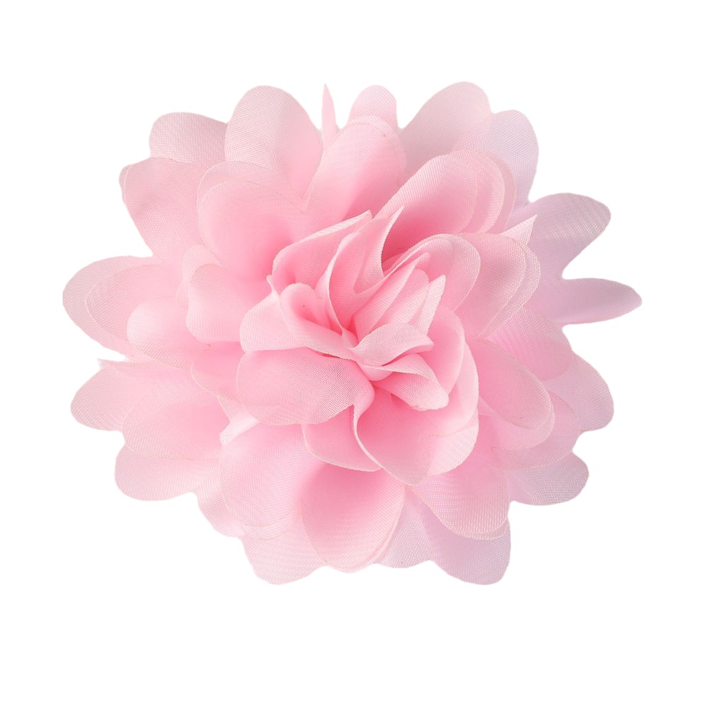 Lot de 10 fleurs en satin de 10 cm pour accessoires de coiffure DIY, fleurs en tissu, fleurs en mousseline, accessoires pour cheveux, bandeaux, sans pinces, nœuds