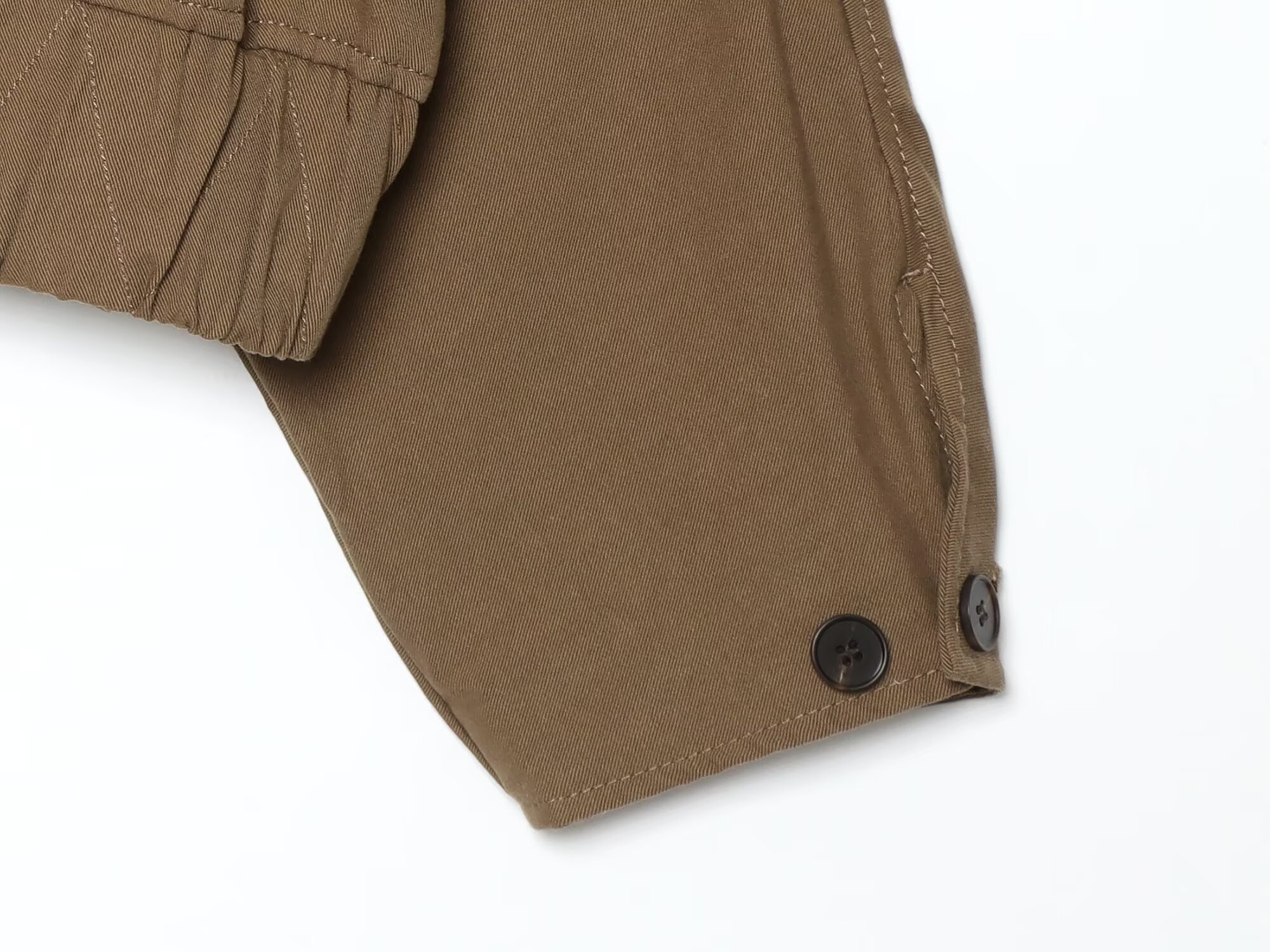 BSAY Nouvelle Veste Décontractée Ample à Col Montant et Boutonnage Simple pour Femme, Manches Longues, Ourlet Élastique, Style Streetwear, Couleur Kaki 2026