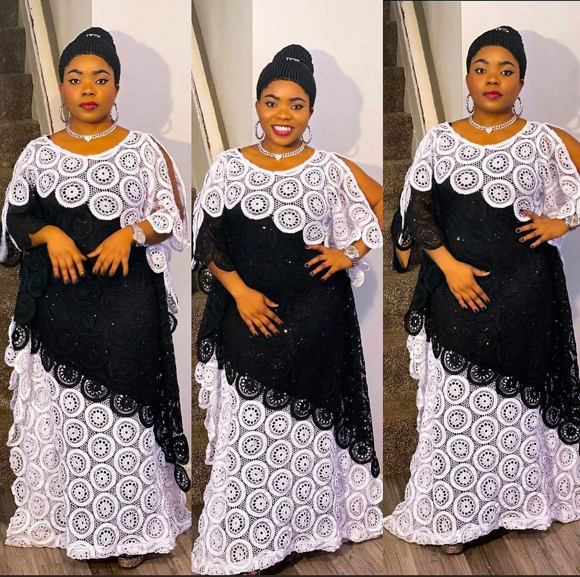 Robes africaines brodées en dentelle pour femmes 2025 – Grande taille, style Dashiki, vêtements africains, Abaya, Robe Africaine Femme