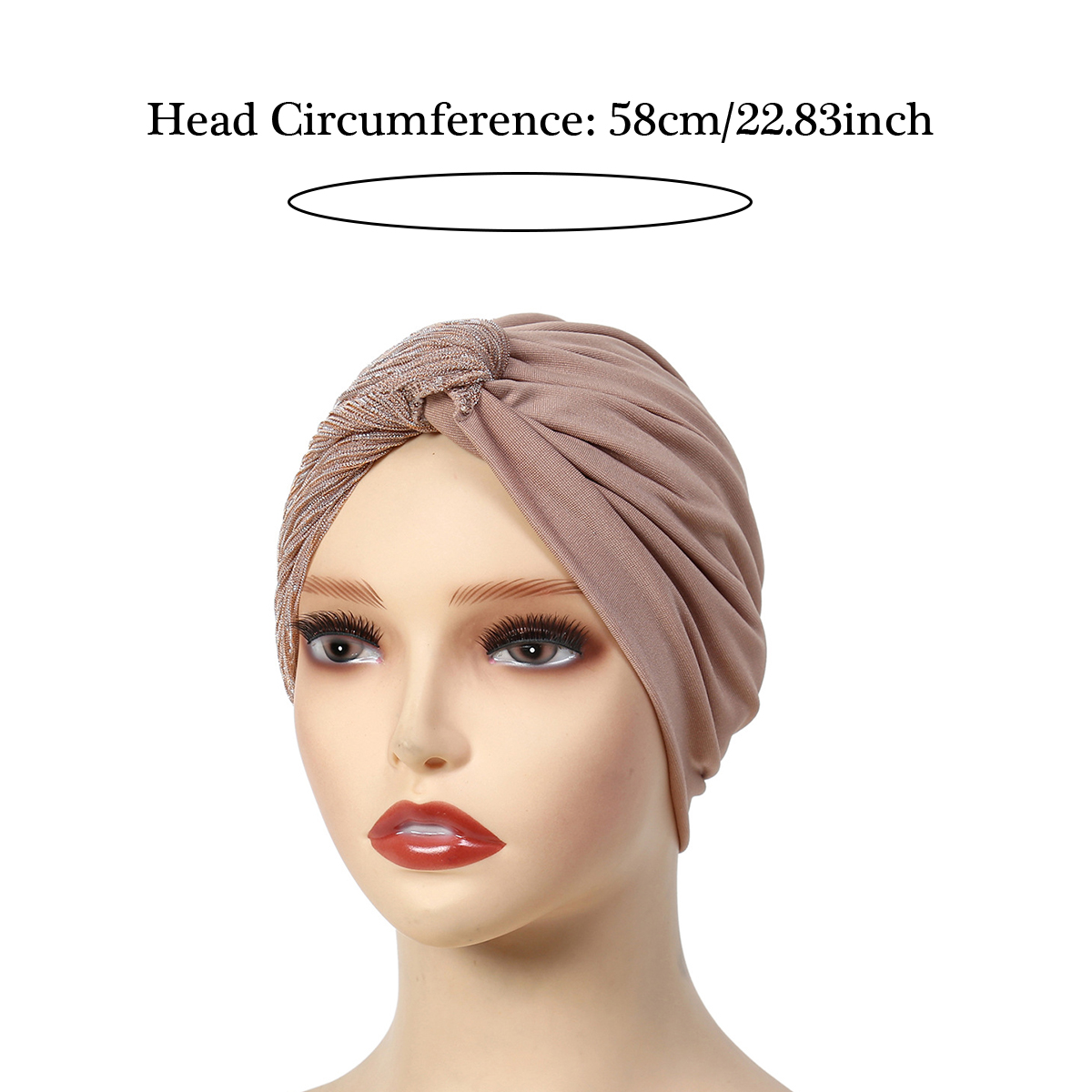 Casquettes Hijab musulmanes pour femmes, couleur unie, Turban indien, Bonnet, coiffure à la mode, accessoires pour vêtements islamiques