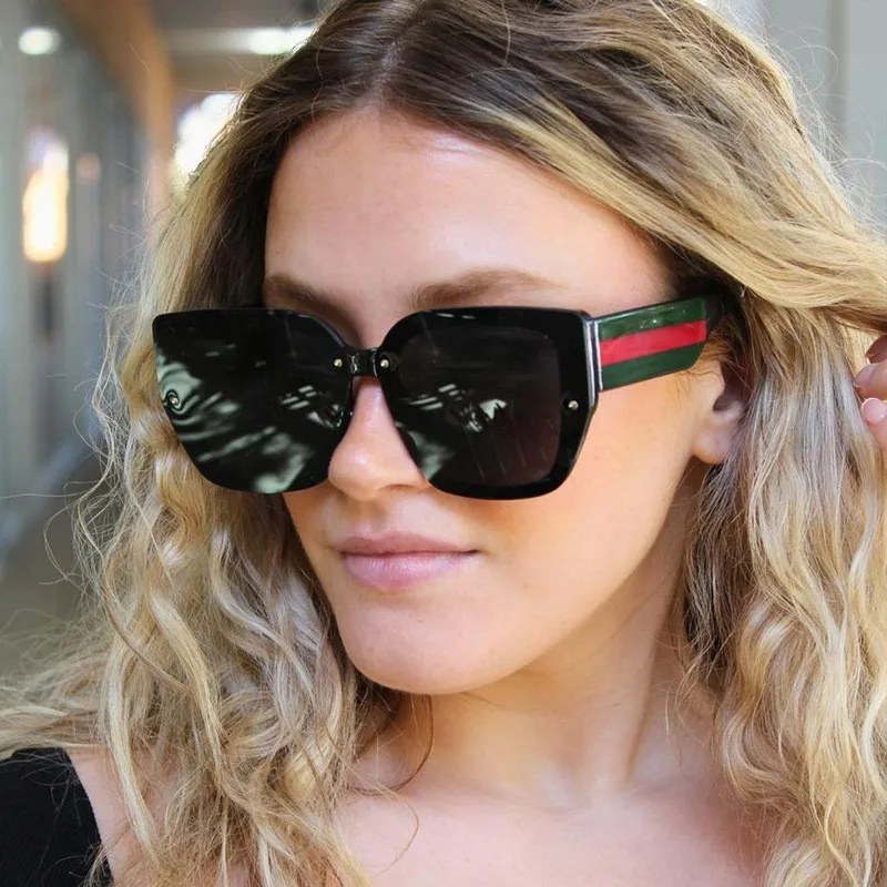 Lunettes de soleil de marque de luxe pour femmes, de haute qualité, de styliste, ombre, respirantes