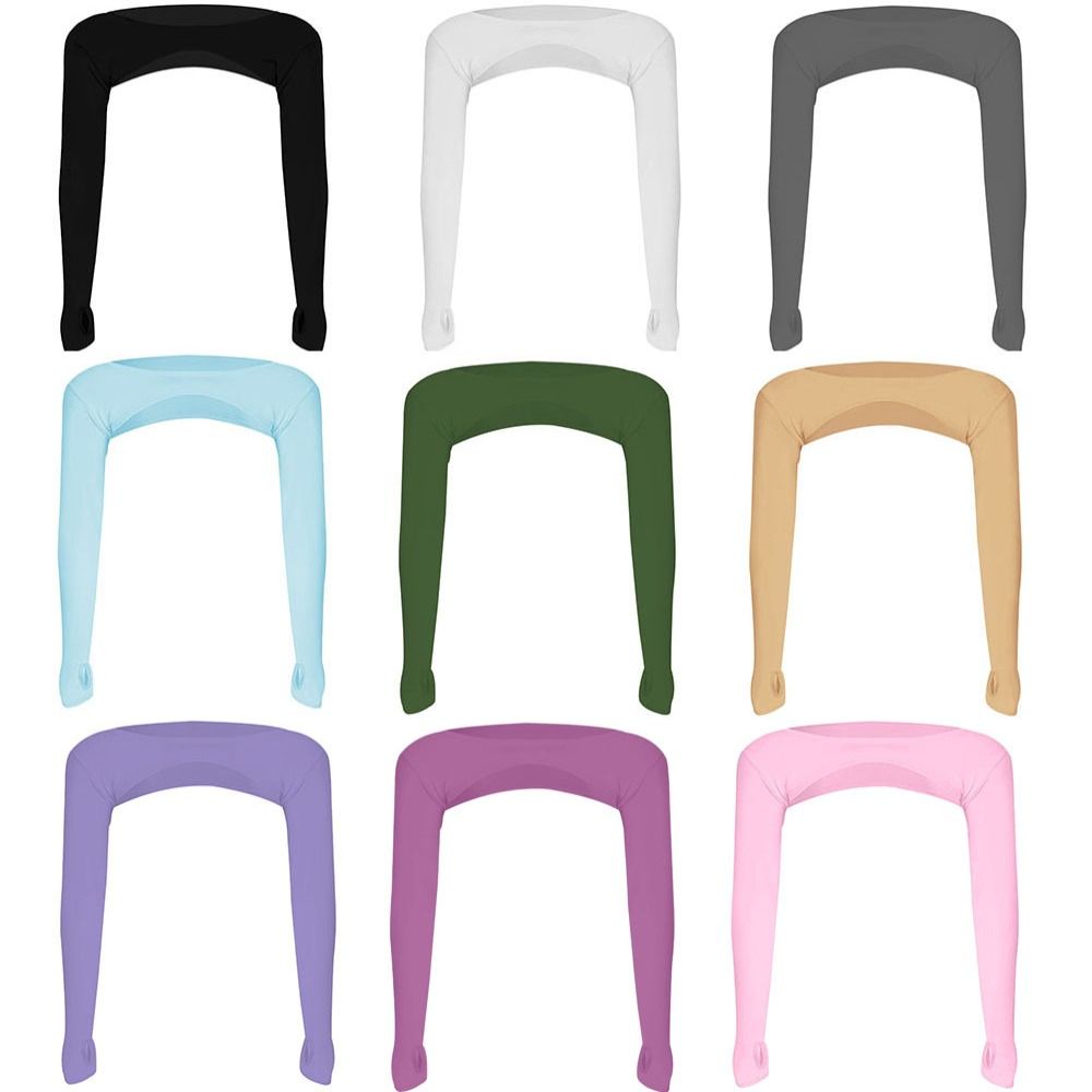 Ice InjLong Arm Cover Gants, Châle ultra-fin, Manches, Respirant, Protection solaire, Protection des mains, Sports de plein air