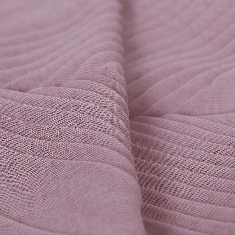 Écharpe plissée en coton pour femme, voile musulman, châle rond déformable, hijab islamique, grande taille