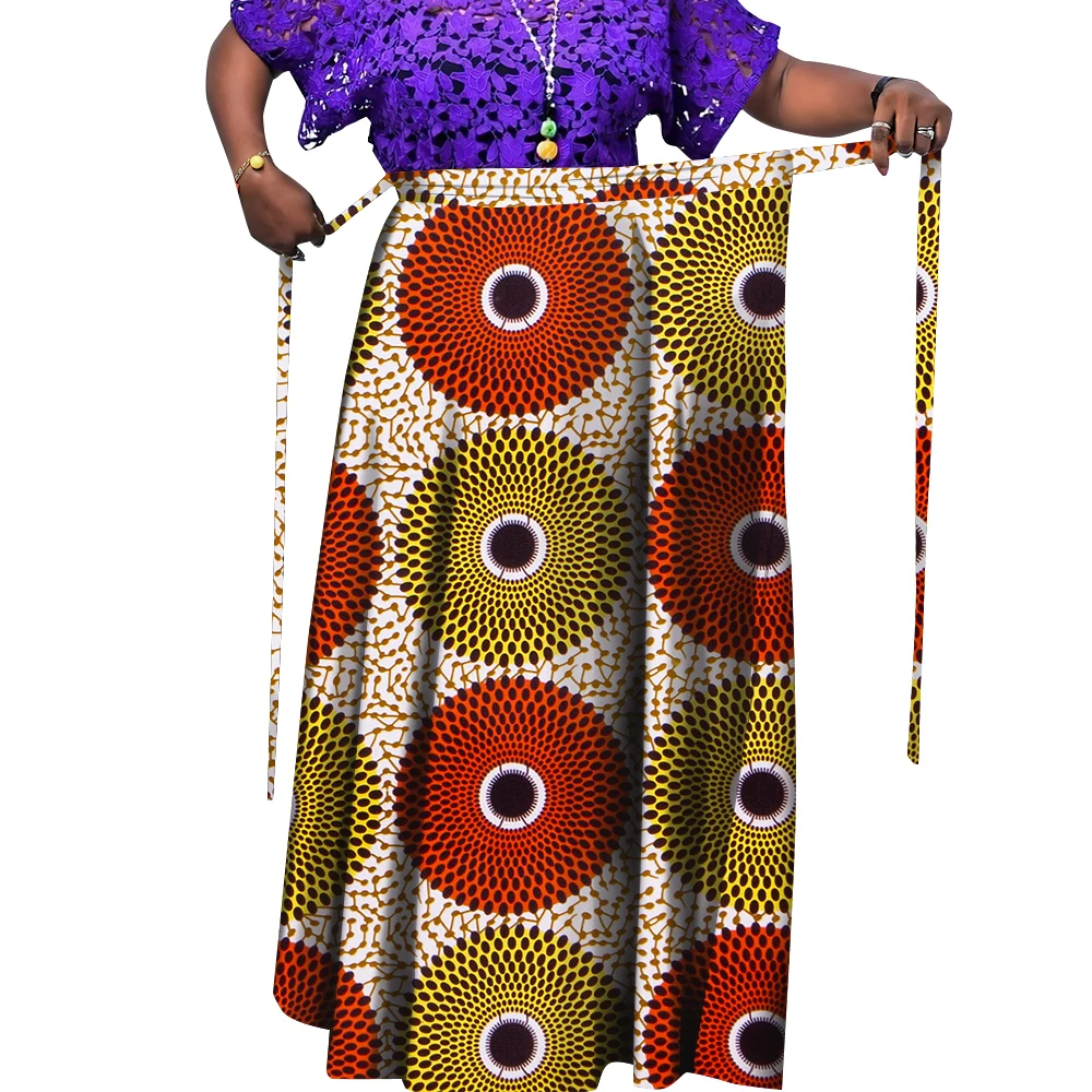 ORIENTAR femmes traditionnel sirène jupe longue robe afrique Bazin Riche imprimer vêtements dame femmes pagne grande taille WY9792-2