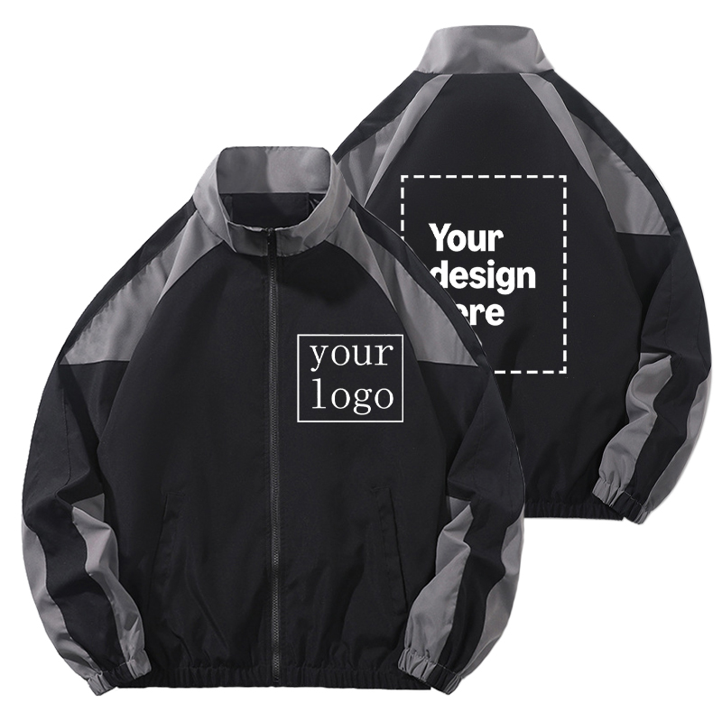 Veste de course pour hommes et femmes, édition printemps - Style streetwear hip-hop, patchwork coloré, veste de sport légère décontractée - Tailles européennes