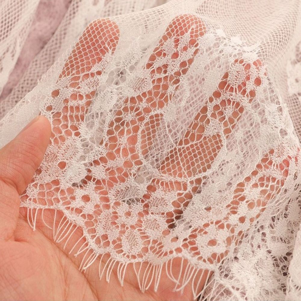 Nouvelles Blouses Noires en Dentelle à Manches Longues Évasées en Maille, Blouses en Maille à Col Montant avec Broderie Florale, Blouse Transparente pour la Saison Estivale