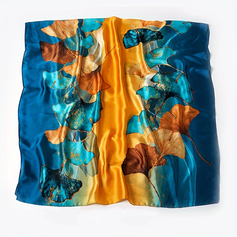 Design Satin soie châle Hijab écharpe femmes mode été crème solaire plage étole enveloppes Bufanda femme foulard Echarpe nouveau