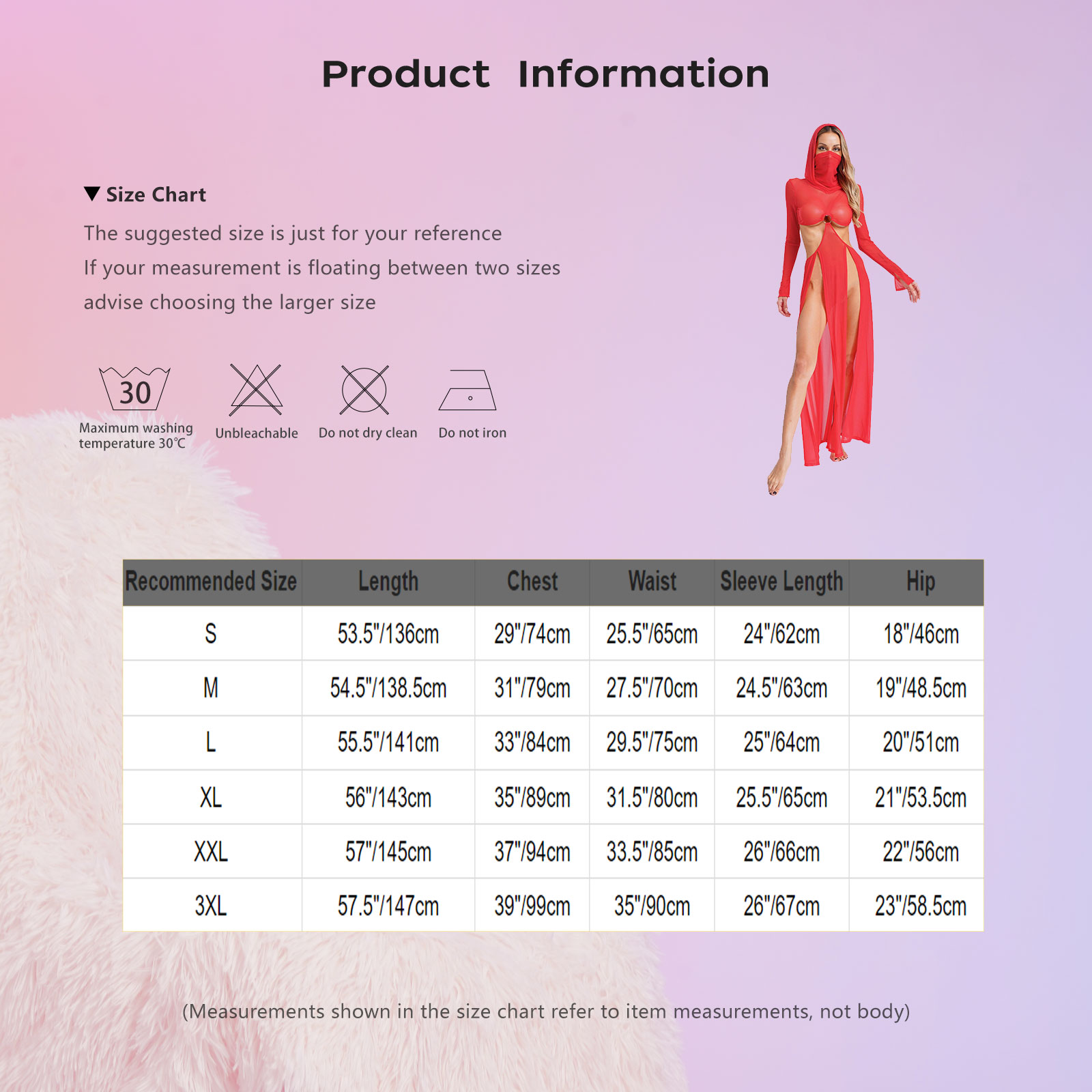 Robe transparente pour femmes, Maxi, fente haute, masque facial à capuche, manches longues, ajourée, Cover-Up pour les maillots de bain, robe en maille Sexy