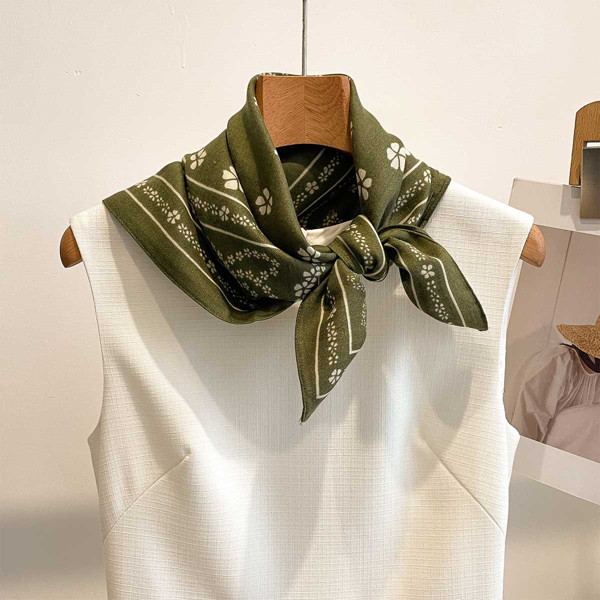 Bandanas de mode pour femmes, foulards imprimés cachemire, hijabs, bandeaux de luxe, écharpes douces pour le cou, 68 cm