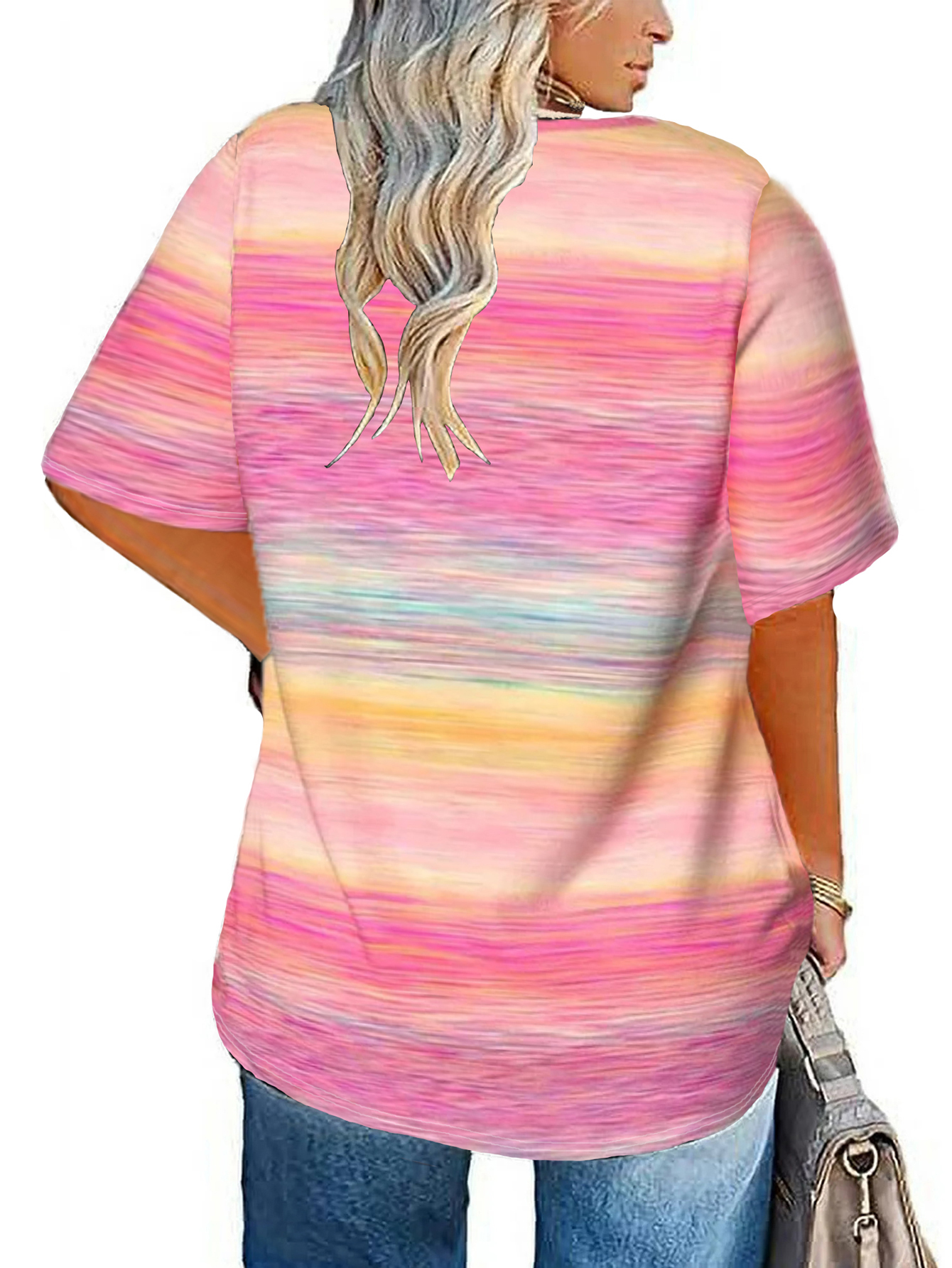 Haut femme grande taille grande taille 2025Vêtements grande taille tendance pour femme