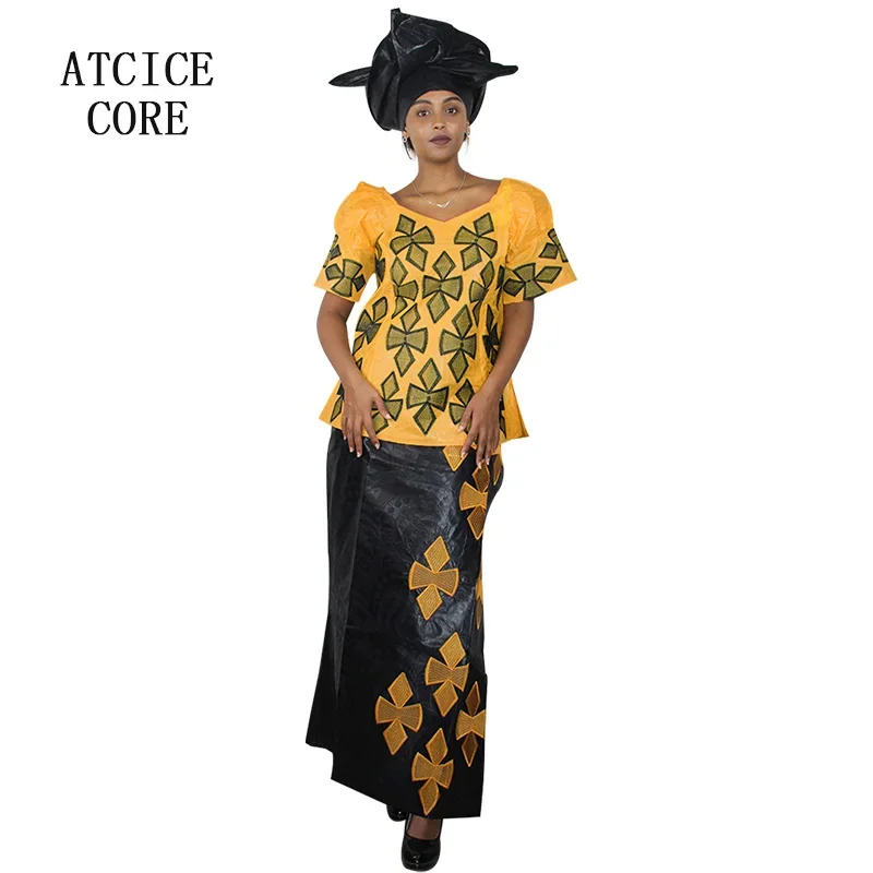 Robes africaines pour femmes, nouvelle mode dashiki, bazin riche, vêtements brodés