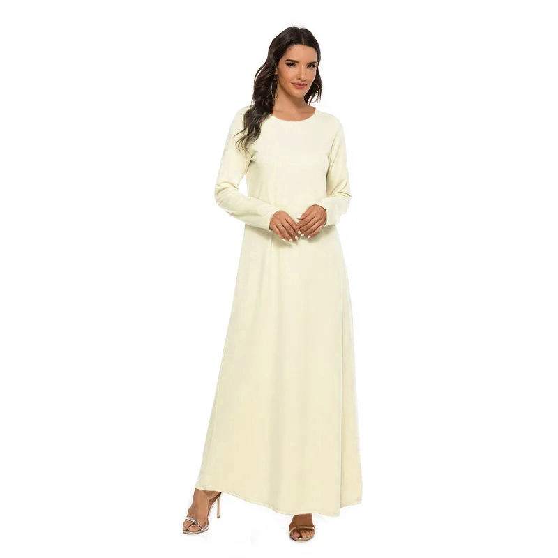Abayas musulmanes décontractées pour femmes, Robe caftan, Robe marocaine, Eid Mubarak, Turquie, Dubaï, Mode adulte, 3 couleurs