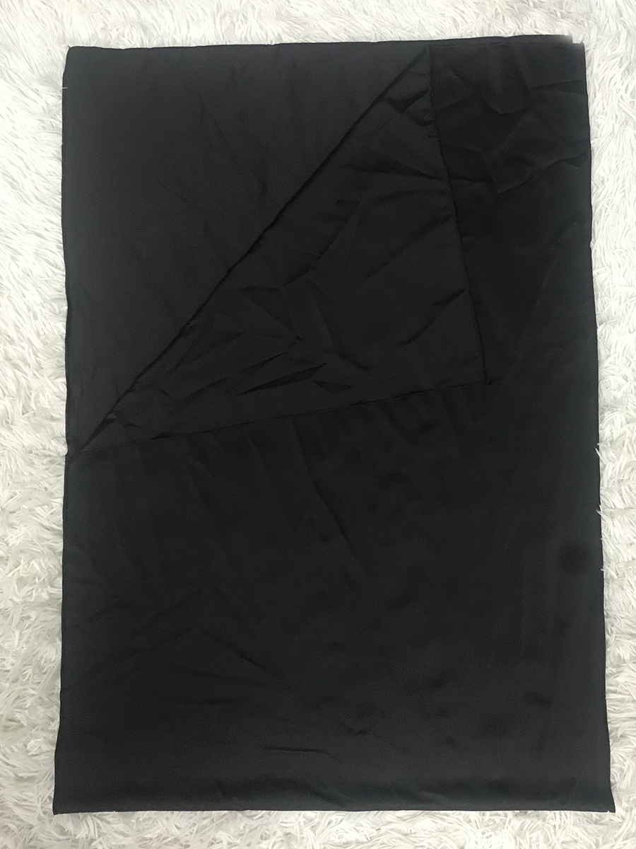 Solide modeste islamique musulman natation Hijab tête enveloppement instantané Turban noir écharpe femmes plaine longue tête foulards Bandanna 160*55CM