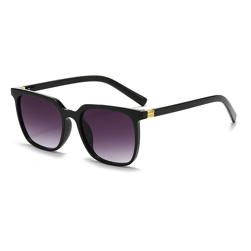 Marque de luxe vintage à la mode grandes lunettes de soleil carrées pour femmes hommes mode unisexe lunettes de soleil décontractées en plein air uv400 parasol lunettes