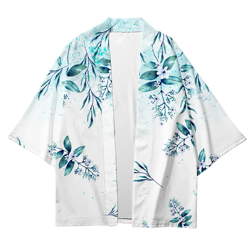 Cardigan Streetwear japonais pour femmes et hommes, Harajuku Haori, Kimono Cosplay, chemises de plage, Yukata Tao, Kimono pour hommes