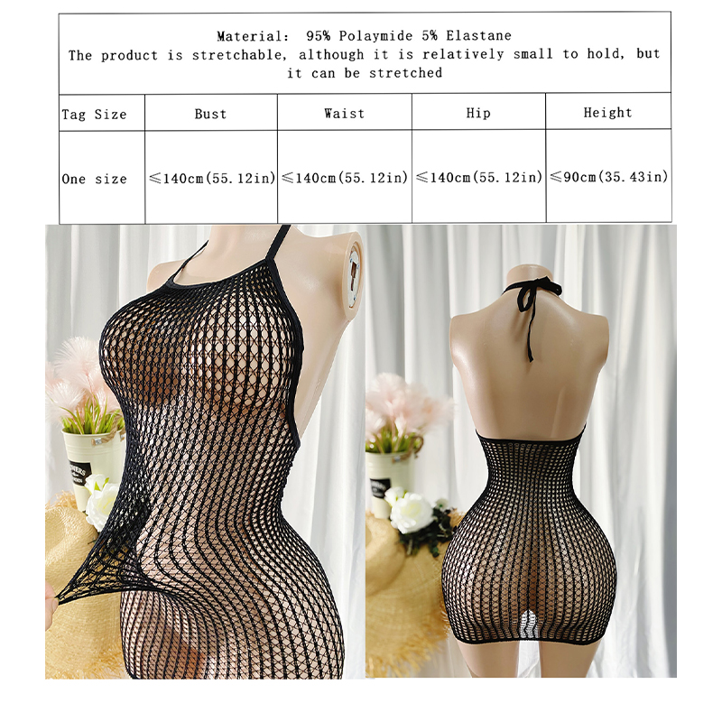 Robe de plage moulante ajourée pour femme, en maille transparente et résille, sans sous-vêtements, idéale pour festival de musique, maillot de bain