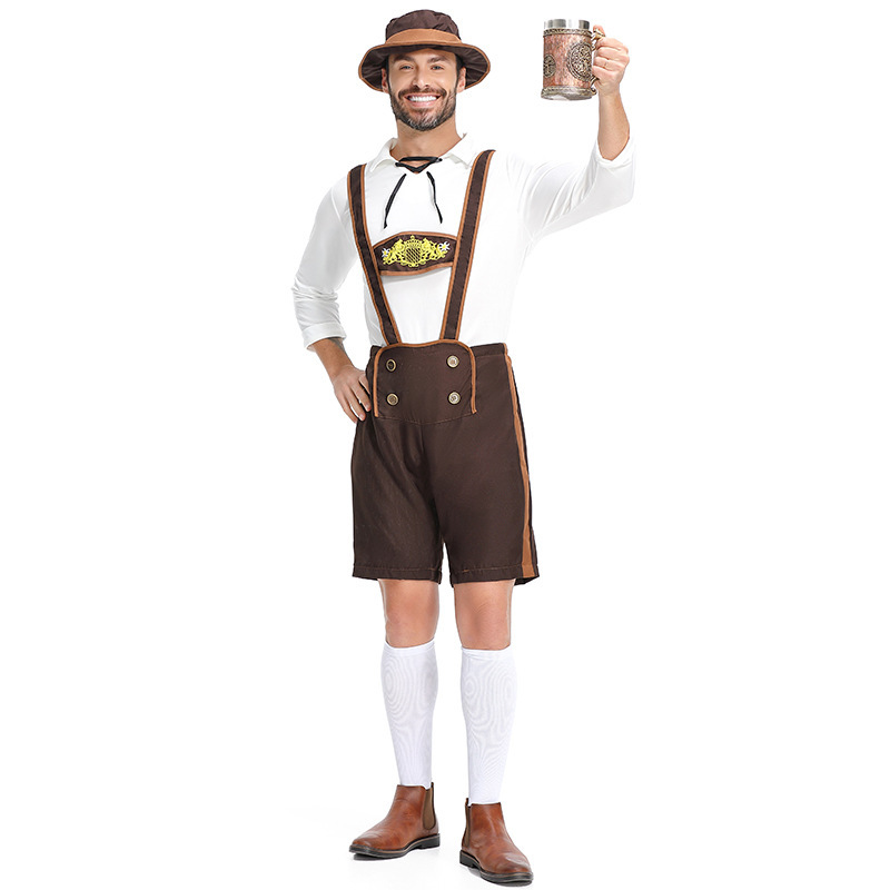 Vêtements pour le Festival de la Bière Allemande, Tenues de Carnaval pour Hommes Adultes, Vêtements d'Exportation
