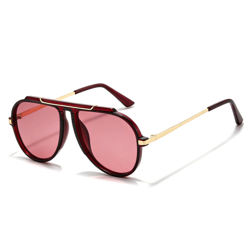 Lunettes de soleil aviateur de marque tendance pour hommes et femmes, protection UV400, idéales pour la conduite, les voyages, les vacances et le quotidien