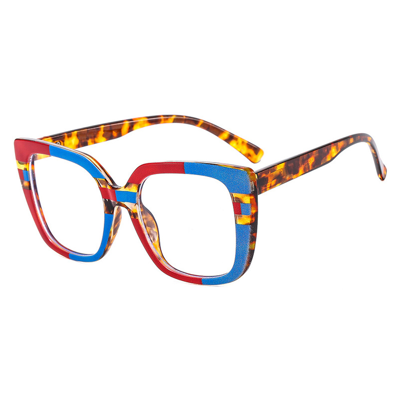 Lunettes carrées rétro pour femmes, Design de marque, colorées, Anti-lumière bleue, pour la décoration, usage quotidien, blocage de la lumière bleue