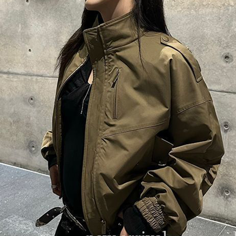 Nouvelle veste courte rétro américaine printemps-automne pour femme, style streetwear tendance, coupe ajustée, design original, veste de style étranger