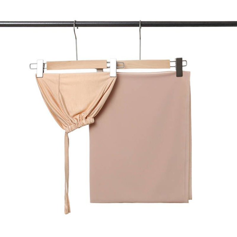 Ensembles Hijab en mousseline de soie pour femmes musulmanes, écharpe musulmane de couleur assortie pour femmes, châle, casquettes Hijab intérieures, sous-écharpe islamique