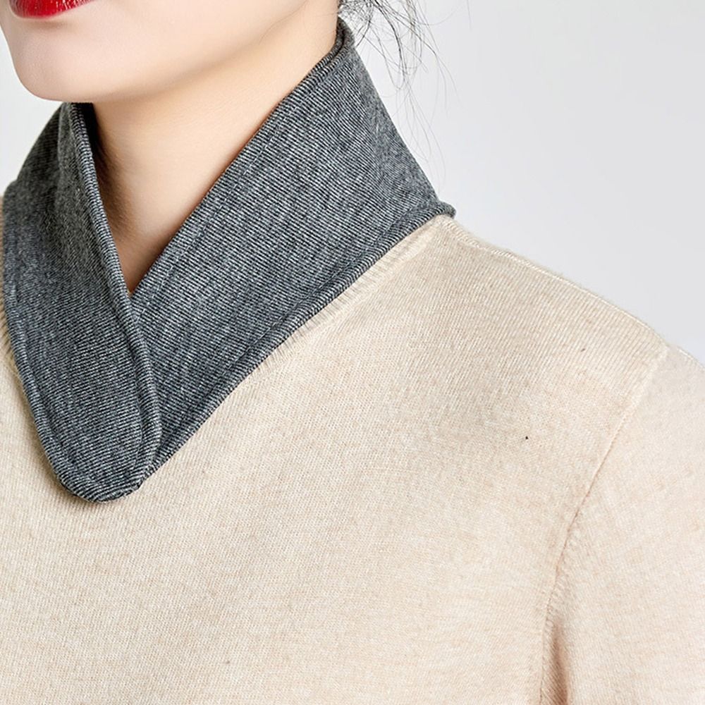 Petite écharpe de Protection du cou en pur coton pour hommes et femmes, écharpe de col dans les pièces climatisées, multifonctionnelle, confortable et froide