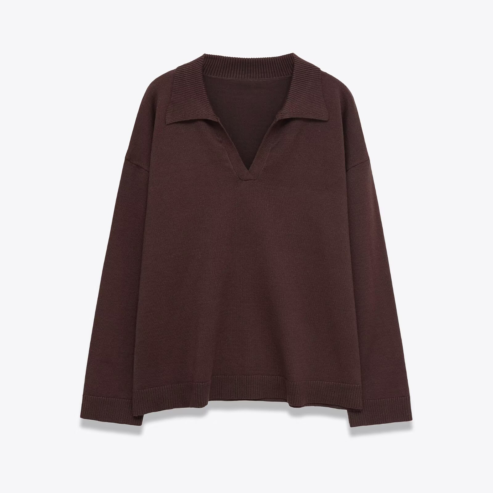 Ensemble haut tricoté et pantalon décontracté pour femmes, nouvelle mode, Style européen et américain, col Simple, couleur unie