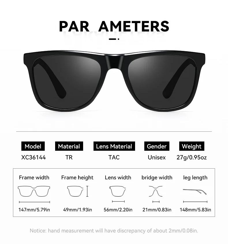 Lunettes de soleil polarisées Vintage carrées de luxe pour hommes femmes mode voyage voiture conduite Anti-éblouissement lunettes de soleil lunettes pour homme UV400