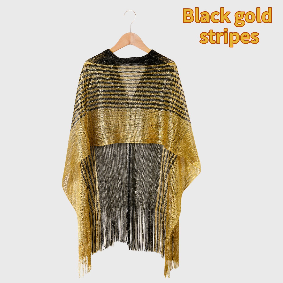 Châle à franges pour femme, élégant pour les trajets quotidiens, accessoires assortis aux jupes, tendance, simple et magnifique