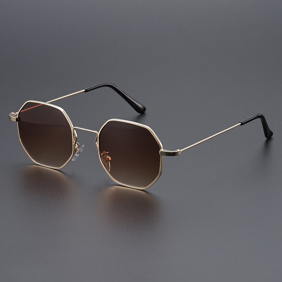 Lunettes de mode à monture géométrique classique pour hommes, adaptées aux cadeaux de vacances à des amis et à la famille
