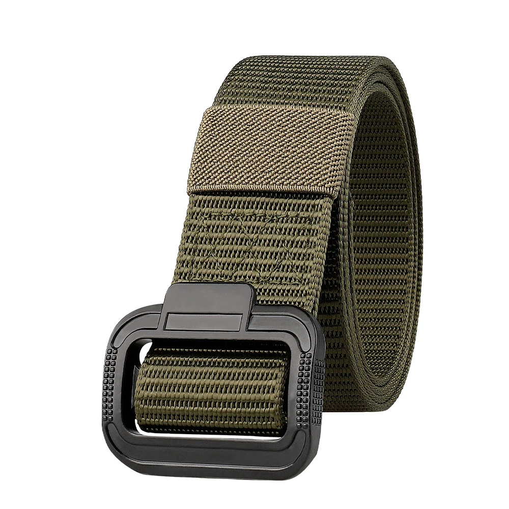 Ceinture tactique de sport pour hommes et femmes – Matériau en toile de nylon, boucle solaire en métal, idéale pour un usage extérieur et quotidien