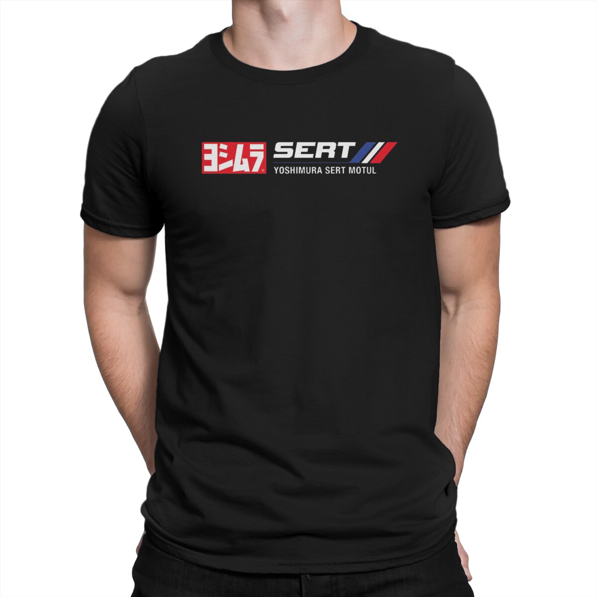 YUSHIMURA-S T-shirt Homme SERT T-shirt Distinctif Graphique Streetwear Nouvelle Tendance