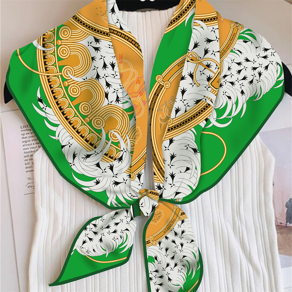 Écharpes triangulaires, foulards en soie pour femme, écharpes de tête, foulards en soie pour femme, châles de plage, bandanas, hijabs pour femme