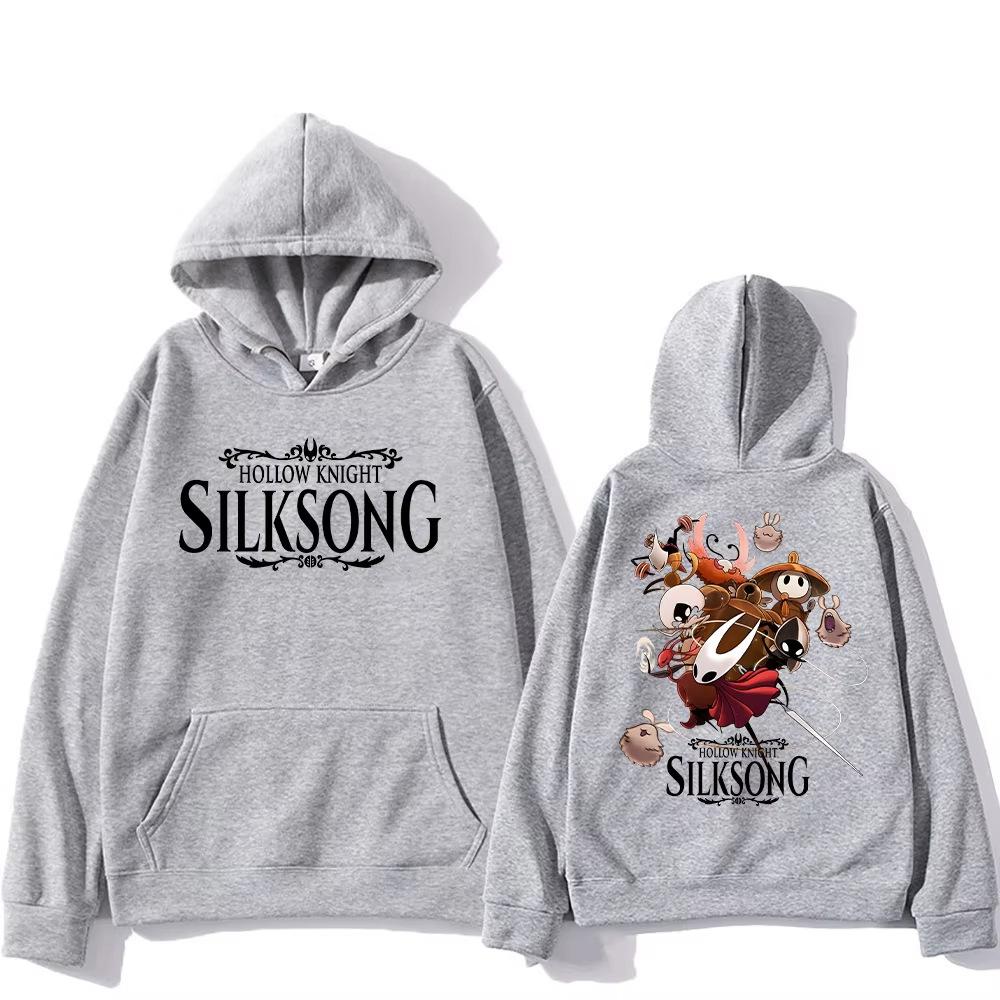 Hollow Knight Silksong jeu chaud sweats à capuche à manches longues mode pulls décontractés haute rue femmes hommes sweat mode Streetwear